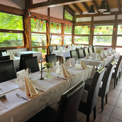 Unsere Eventlocation, Raum für Ihre Familienfeier oder Firmenveranstaltung in Stuttgart Degerloch - im schwäbischen Restaurant FERDINAND auf der Waldau