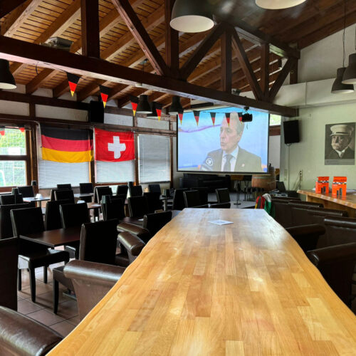 Eventlocation für Public Viewing Innenbereich in Stuttgart Degerloch - im schwäbischen Restaurant FERDINAND auf der Waldau